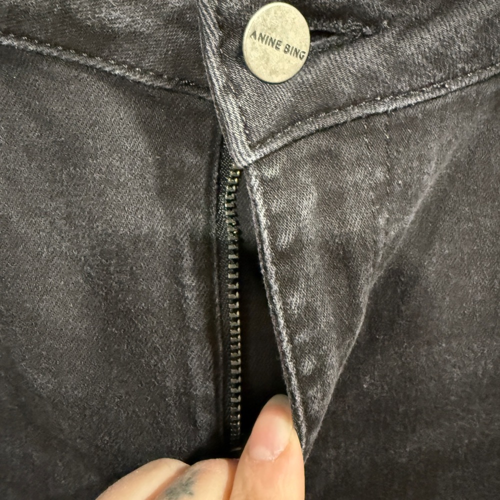 Anine Bing Black Skinny Jeans - Picture 4 of 5